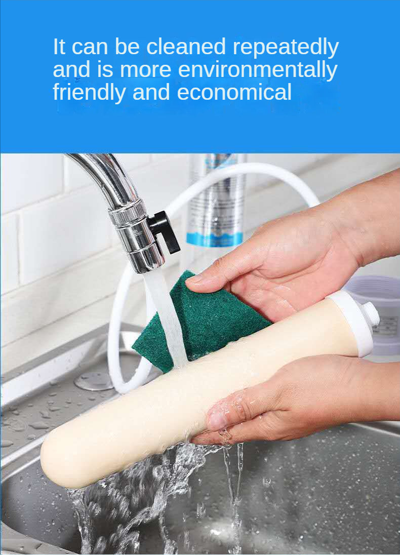 HOUSEHOLD WATER PURIFIER TAP FILTER | CERAMIC CARTRIDGE