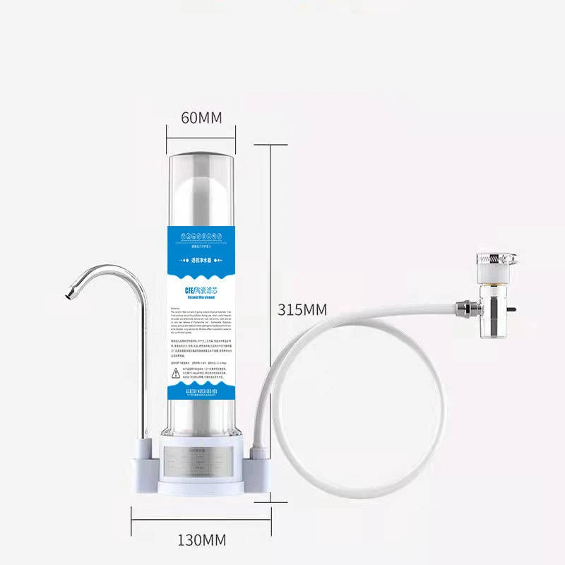 HOUSEHOLD WATER PURIFIER TAP FILTER | CERAMIC CARTRIDGE