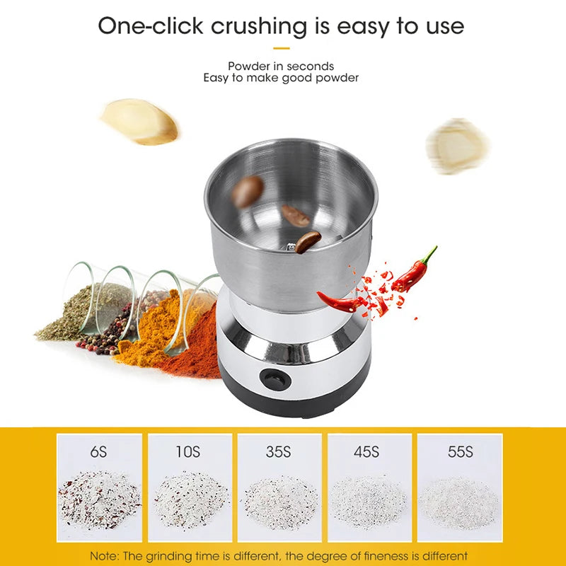 MINI ELECTRIC GRINDER | SPICE, COFFEE & FOOD MILL