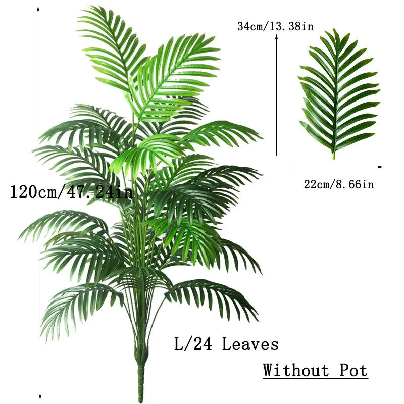 LARGE ARTIFICIAL PALM TREE FOR HOME DECOR